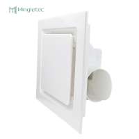 Hot Sale Square Mount Office living room bathroom Home Ventilation Toilet Ceiling Duct Exhaust Fan